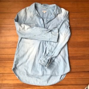 Women’s light denim tunic